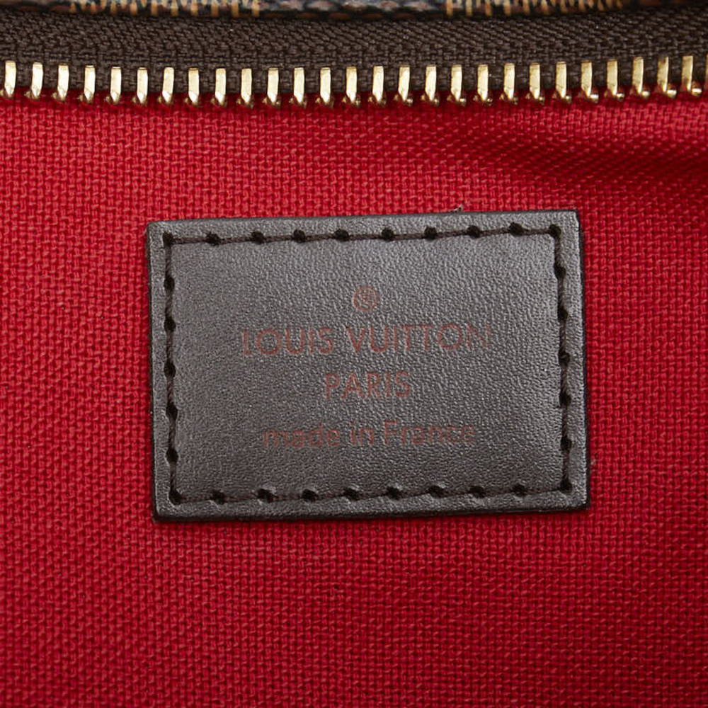 LOUIS VUITTON Brown Damier Leather Shoulder Bag - Picture 8 of 10